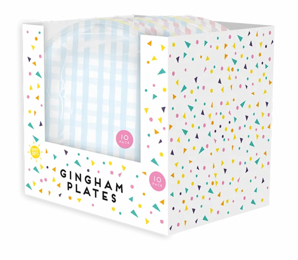 Summer Party Paper Plates 23cm 10pk