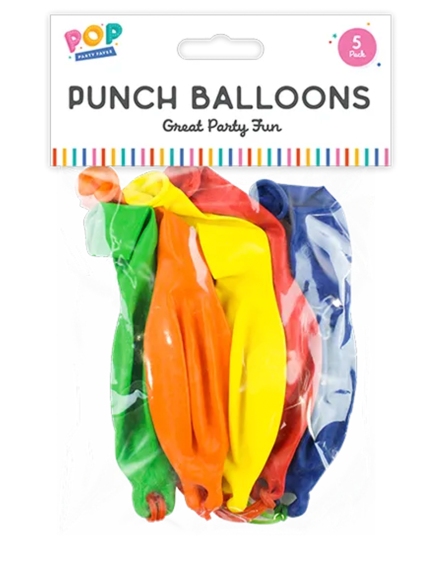 Punch Balloons 5pk