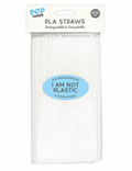 Biodegradable PLA Straws 200pk